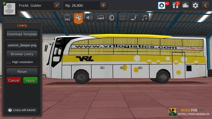 BUS ID Mods